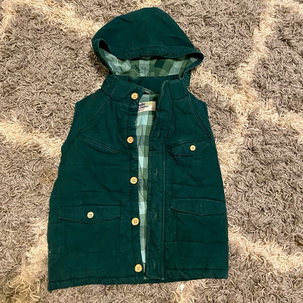 Boys thick vest